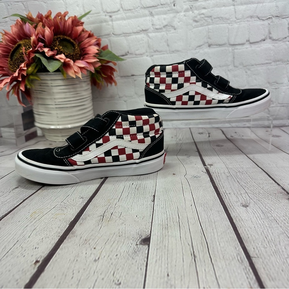 Vans unisex Kids 1.5 sneakers mid-top Checkerboard skater streetwear urban - Picture 3 of 8